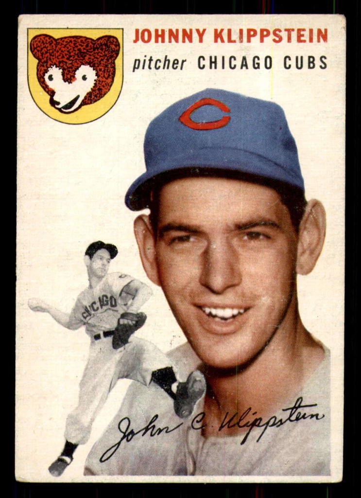 1954 Topps #31 Johnny Klippstein VG-EX  ID: 301062