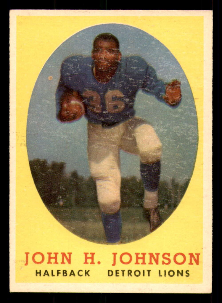 1958 Topps #75 John Henry Johnson Excellent+  ID: 268302