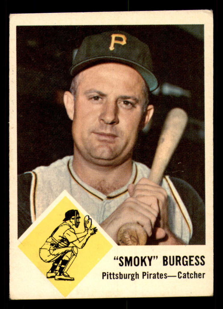 1963 Fleer #55 Smoky Burgess Very Good  ID: 281640