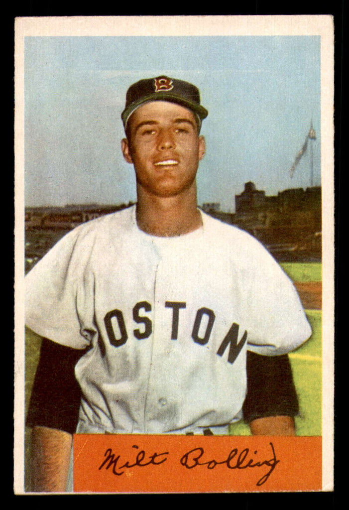 1954 Bowman #130 Milt Bolling Excellent 