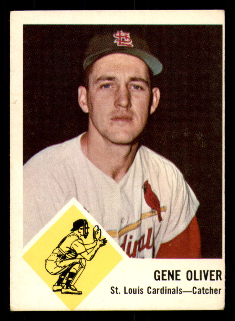 1963 Fleer #62 Gene Oliver VG-EX 