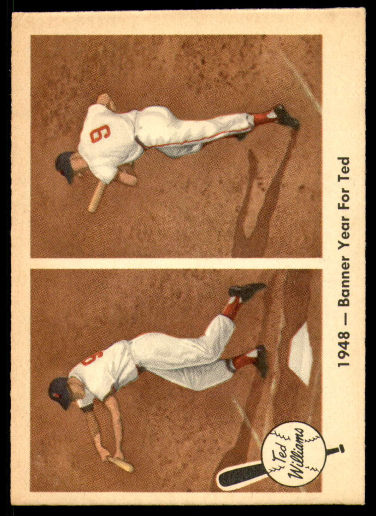 1959 Fleer Ted Williams #36 1948 - Banner Year For Ted VG-EX 