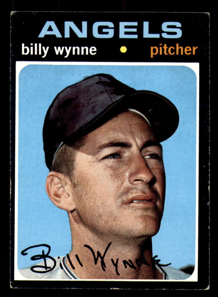 1971 Topps #718 Billy Wynne Excellent+ High Number 