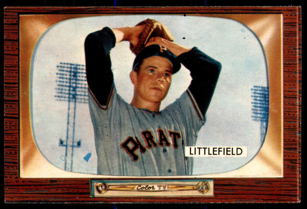1955 Bowman #200 Dick Littlefield Excellent 