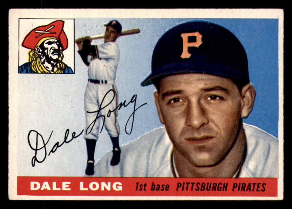 1955 Topps #127 Dale Long Very Good RC Rookie  ID: 297355