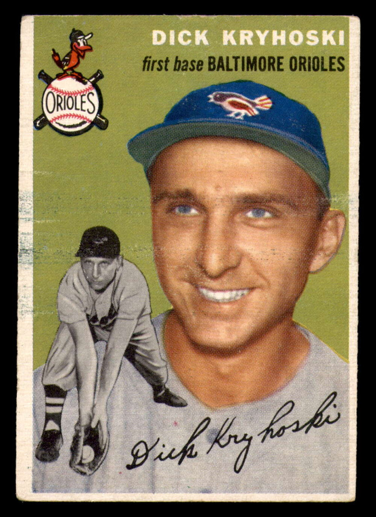 1954 Topps #150 Dick Kryhoski Very Good  ID: 298675