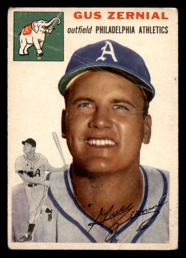 1954 Topps #2 Gus Zernial Good 