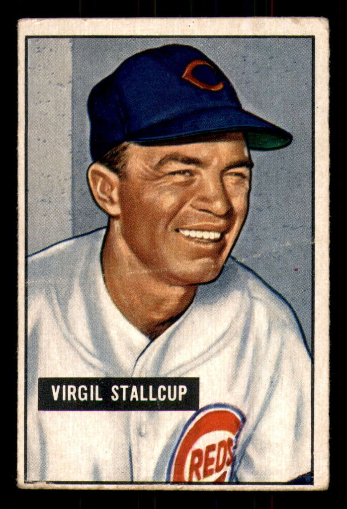 1951 Bowman #108 Virgil Stallcup G-VG 