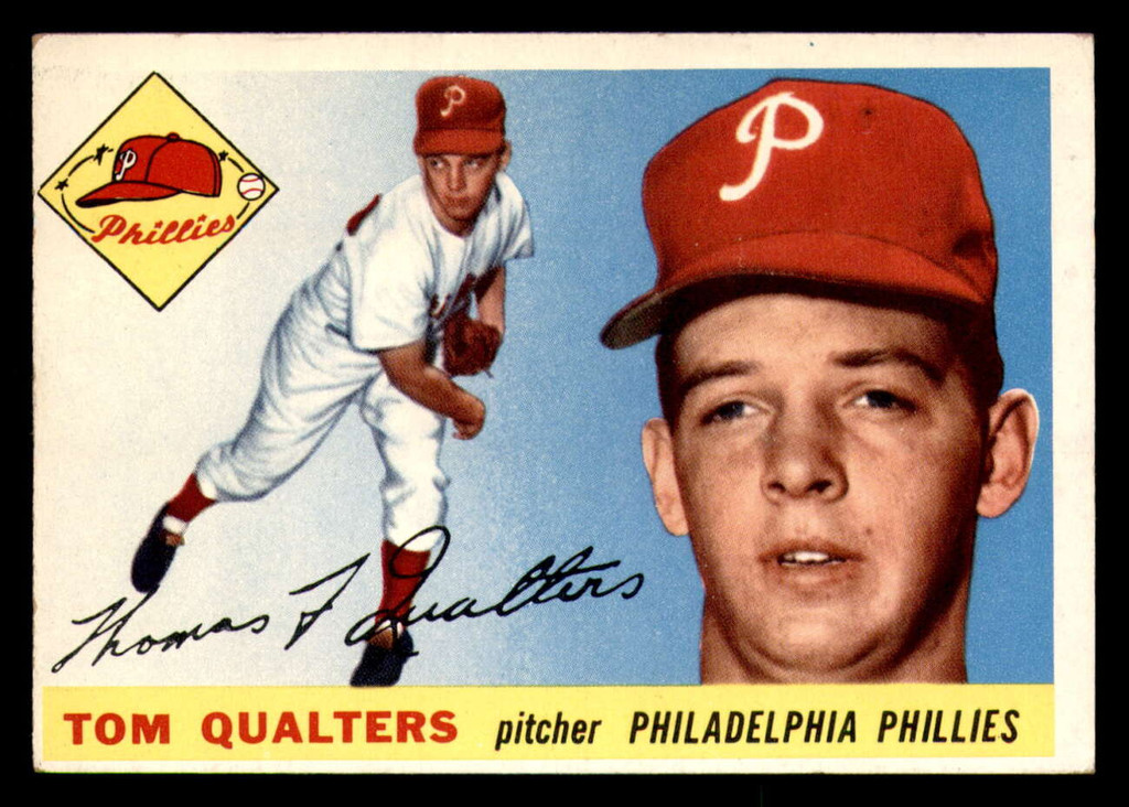 1955 Topps #33 Tom Qualters Very Good  ID: 297437