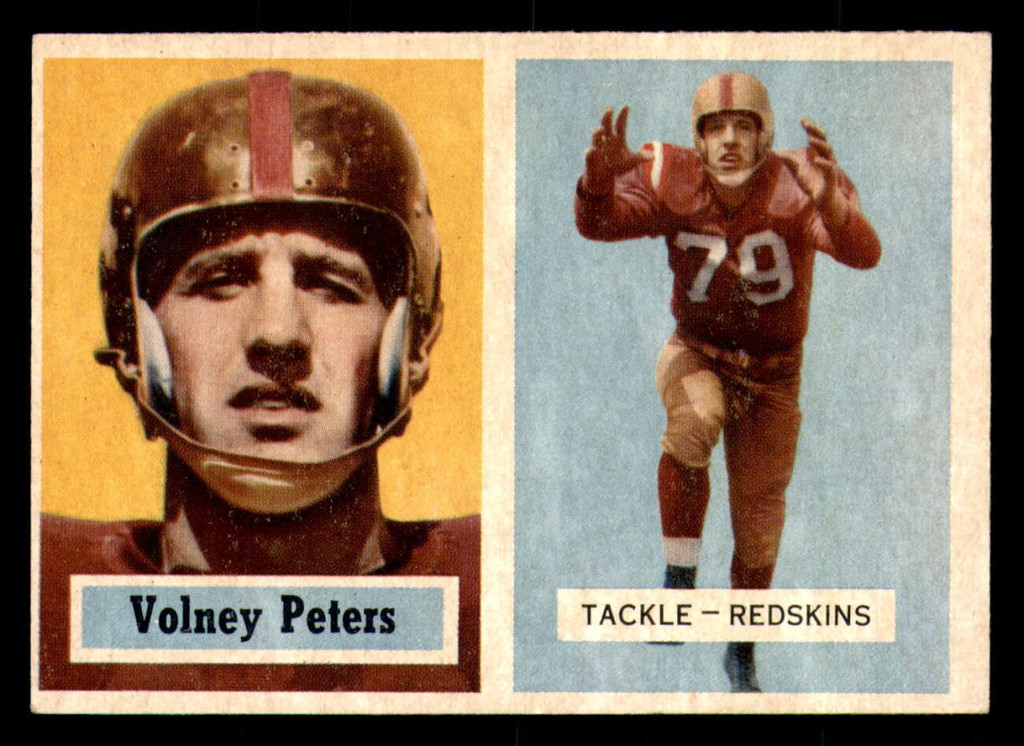 1957 Topps #84 Volney Peters Ex-Mint  ID: 270361