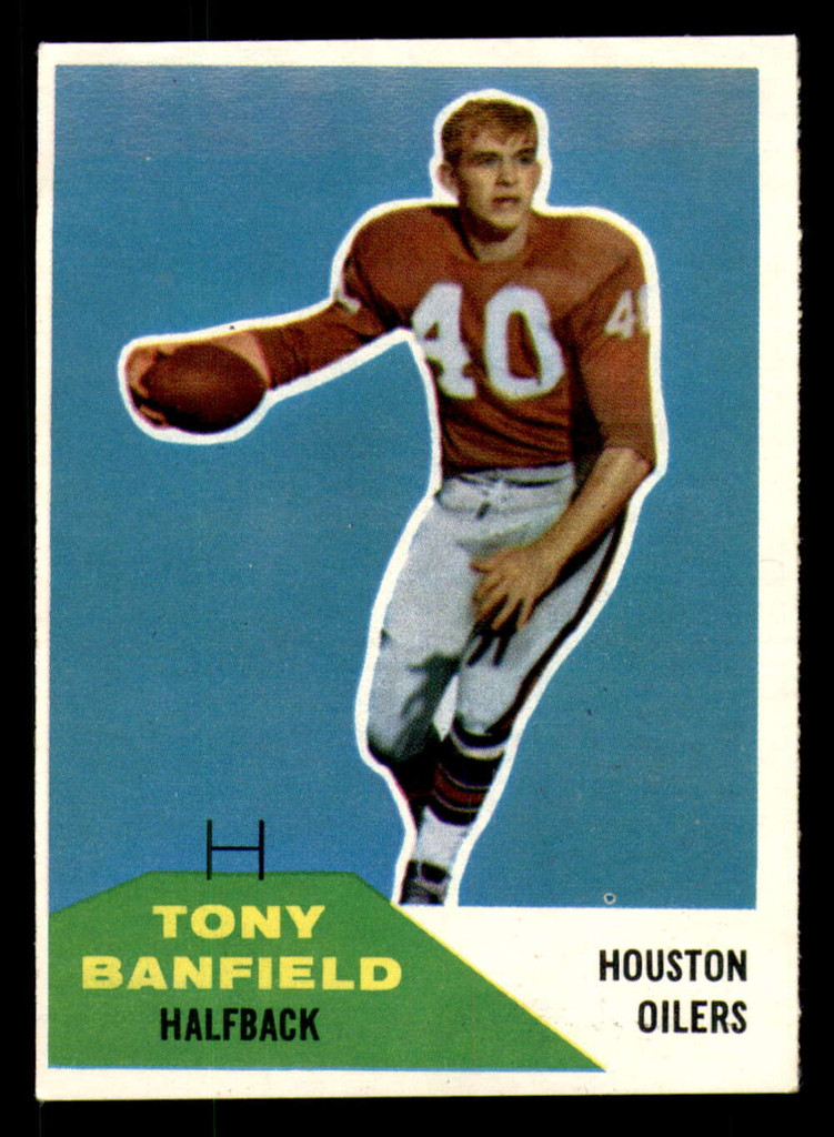 1960 Fleer #45 Tony Banfield Ex-Mint RC Rookie 