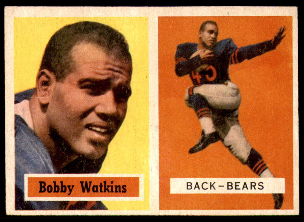 1957 Topps #7 Bobby Watkins Ex-Mint  ID: 252492