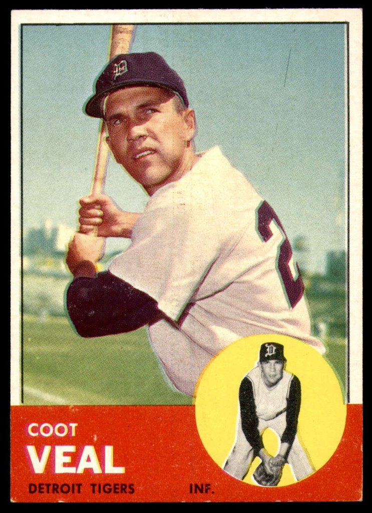 1963 Topps #573 Coot Veal Ex-Mint  ID: 214284
