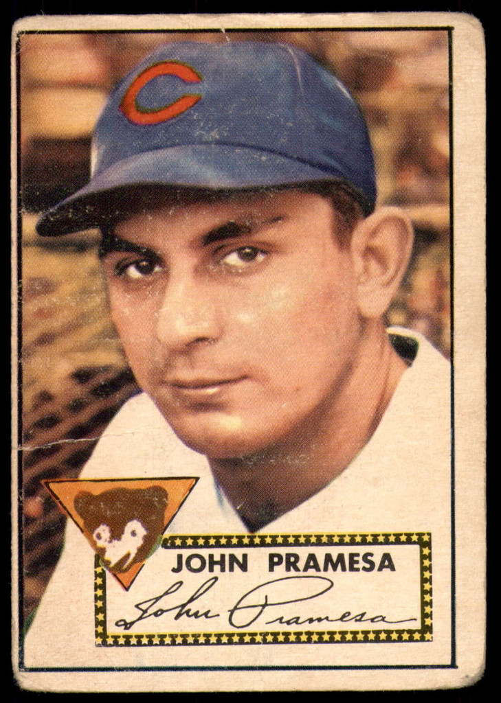 1952 Topps #105 Johnny Pramesa Good  ID: 219250