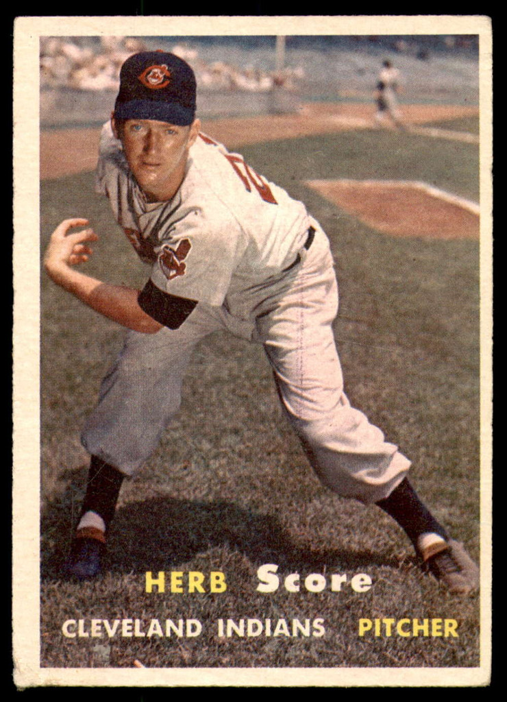 1957 Topps #50 Herb Score Very Good  ID: 224677