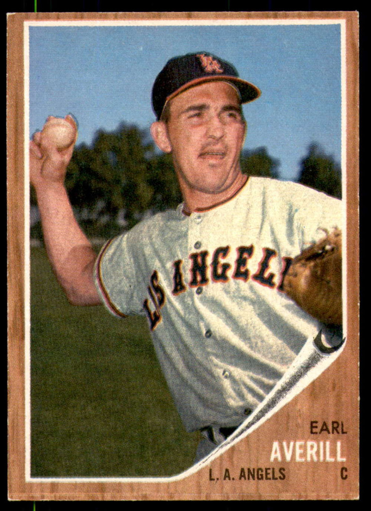 1962 Topps #452 Earl Averill Jr. Ex-Mint  ID: 234706