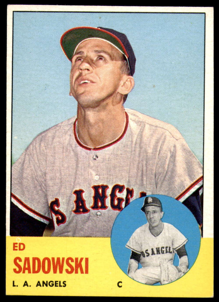 1963 Topps #527 Ed Sadowski Excellent+  ID: 214245