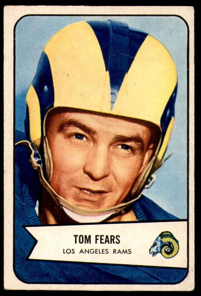 1954 Bowman #20 Tom Fears Very Good  ID: 236007