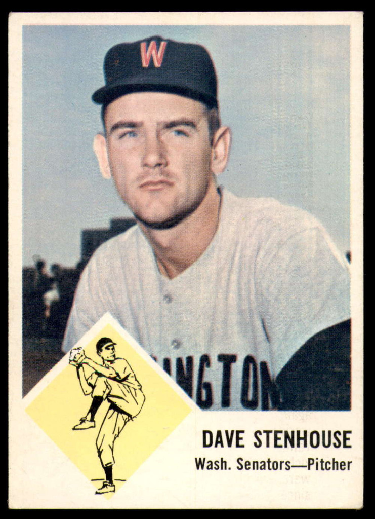 1963 Fleer #30 Dave Stenhouse Excellent+  ID: 236540