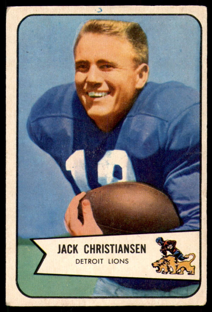 1954 Bowman #100 Jack Christiansen Very Good  ID: 236042