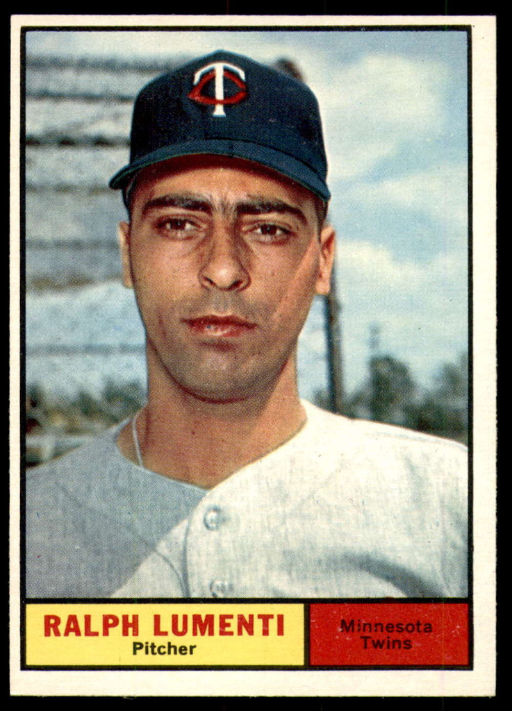 1961 Topps #469 Ralph Lumenti Near Mint+  ID: 206483