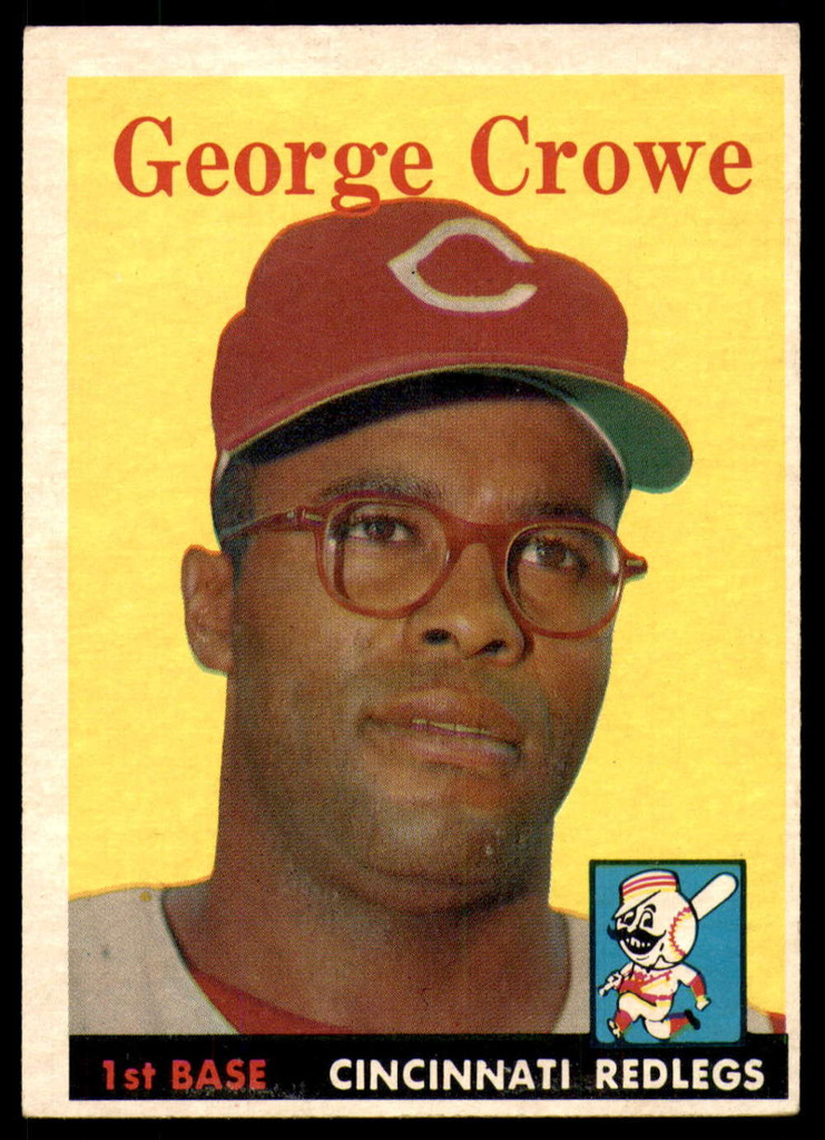 1958 Topps #12 George Crowe UER Excellent+  ID: 221186