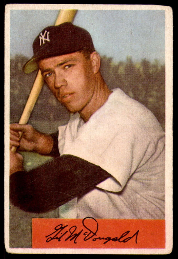 1954 Bowman #97 Gil McDougald Very Good  ID: 228355