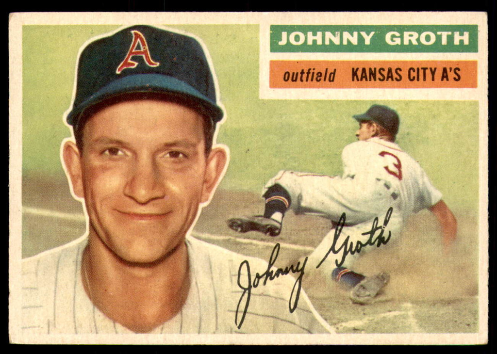 1956 Topps #279 Johnny Groth Excellent+  ID: 237065