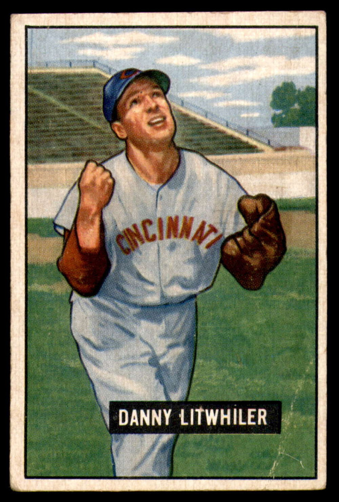 1951 Bowman #179 Danny Litwhiler Very Good 