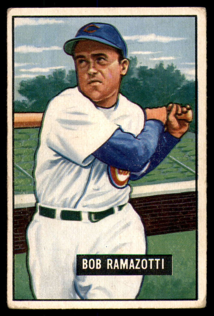 1951 Bowman #247 Bob Ramazzotti Very Good RC Rookie  ID: 227158