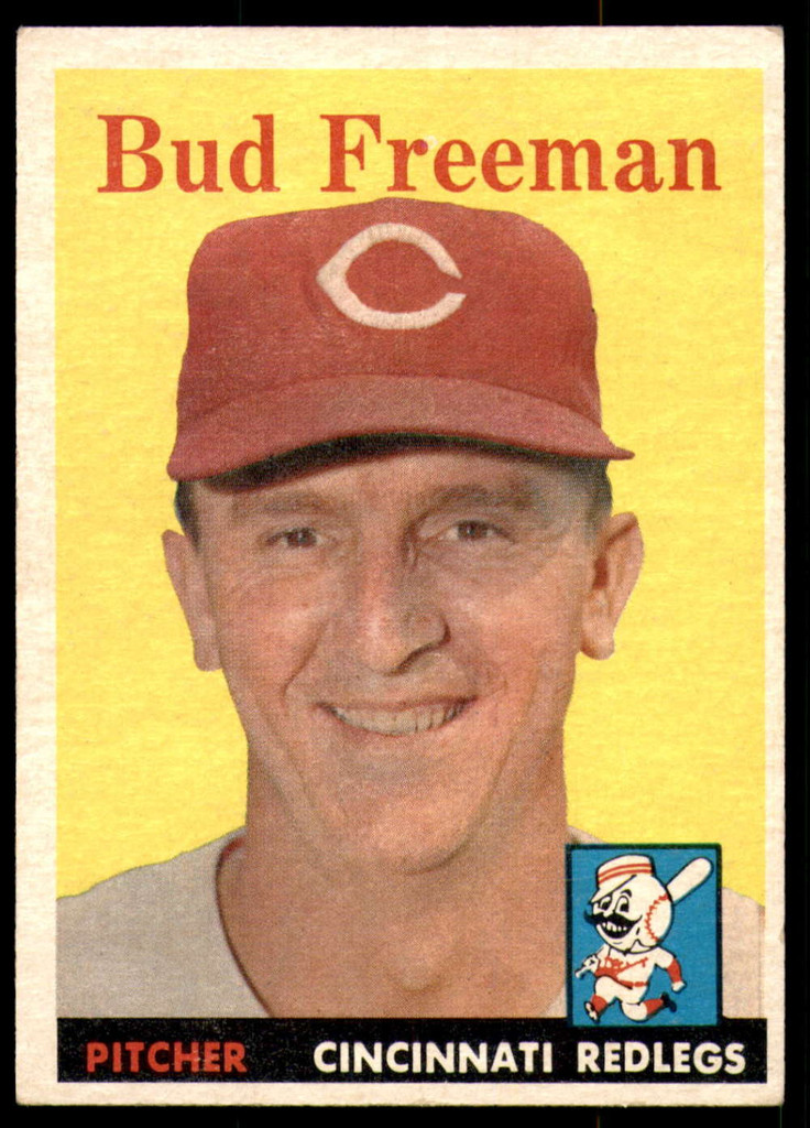 1958 Topps #27 Bud Freeman Excellent+  ID: 228963