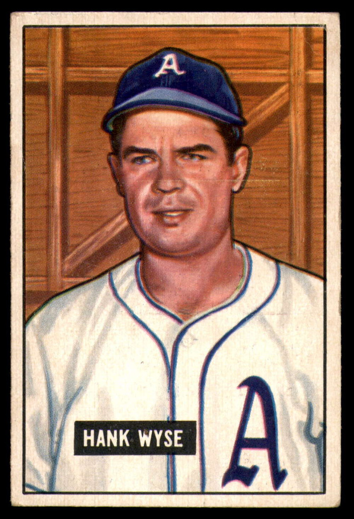 1951 Bowman #192 Hank Wyse Very Good RC Rookie  ID: 226919