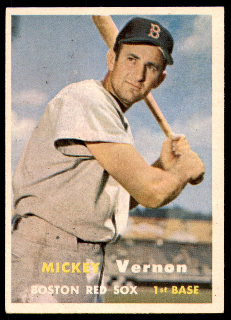 1957 Topps #92 Mickey Vernon Excellent+  ID: 240495