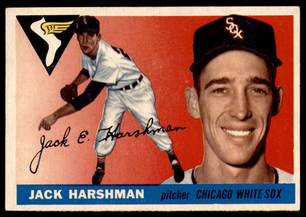1955 Topps #104 Jack Harshman Excellent+ 