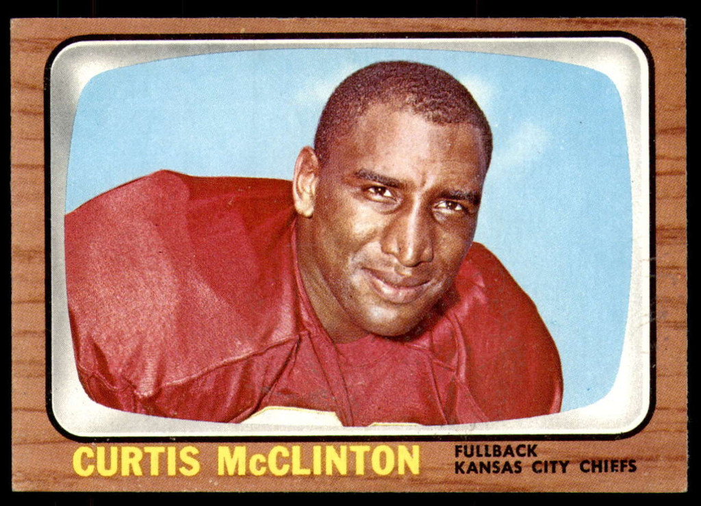 1966 Topps # 72 Curtis McClinton Ex-Mint 