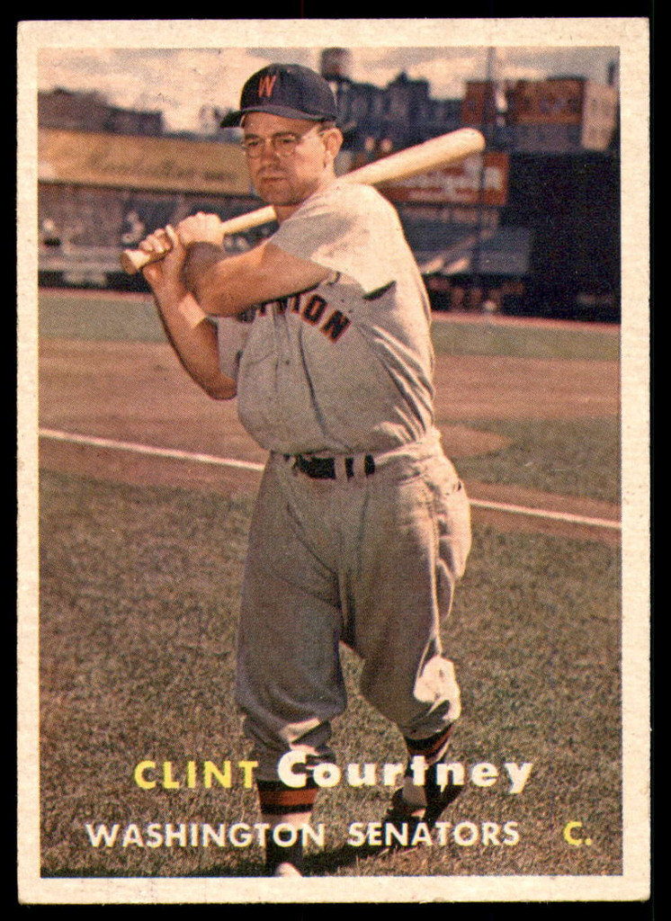 1957 Topps #51 Clint Courtney Excellent+  ID: 220959