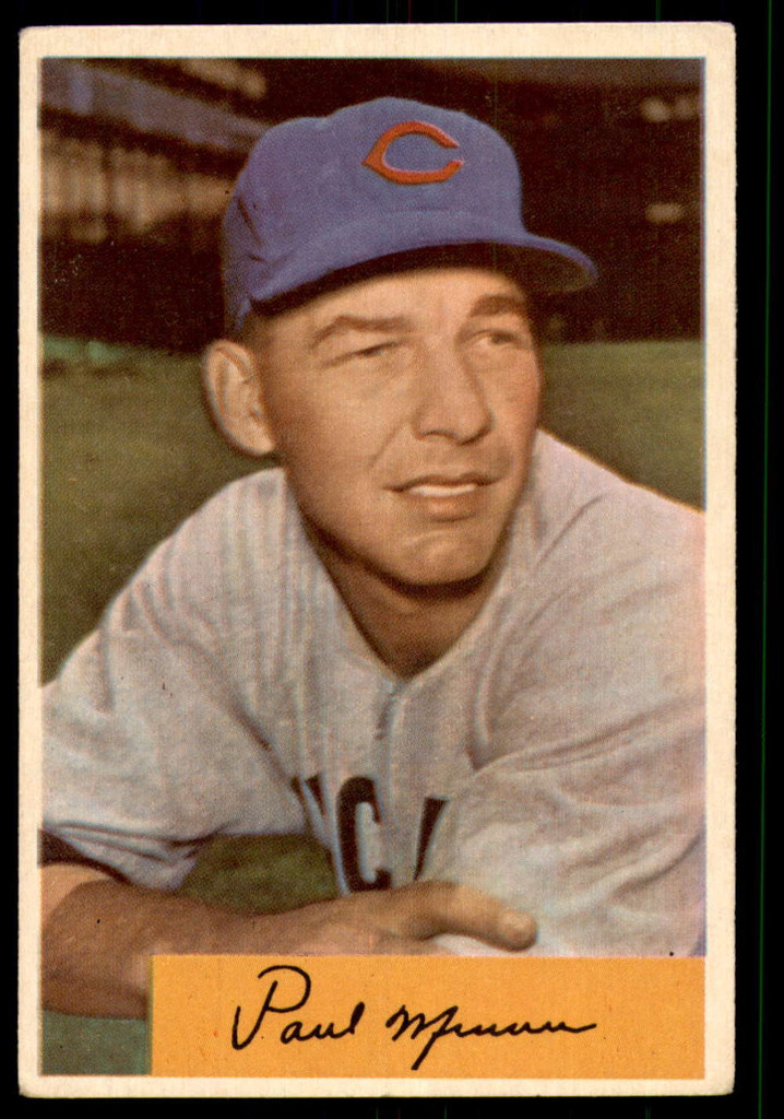 1954 Bowman #13 Paul Minner Excellent 