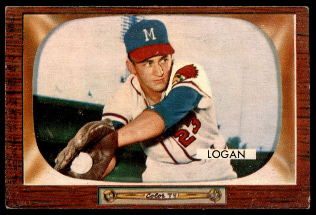 1955 Bowman #180 Johnny Logan Excellent+  ID: 249674