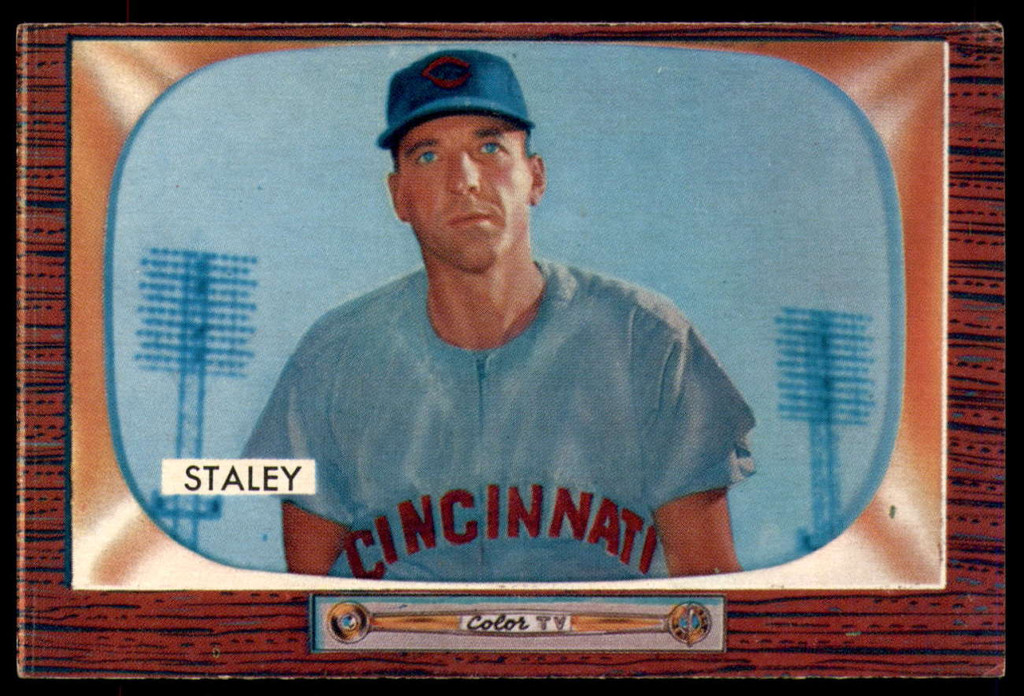1955 Bowman #155 Jerry Staley Excellent+ 