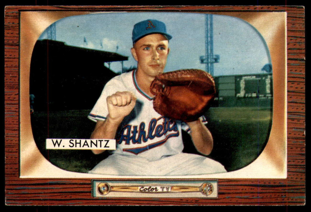 1955 Bowman #175 Billy Shantz Excellent+ RC Rookie  ID: 210800