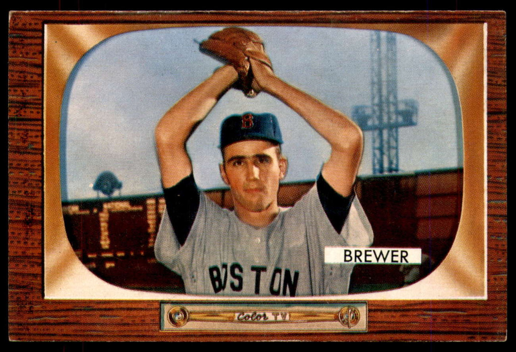 1955 Bowman #178 Tom Brewer Excellent+ RC Rookie 
