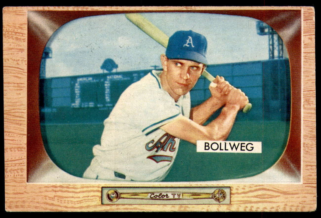 1955 Bowman #54 Don Bollweg Excellent  ID: 238226