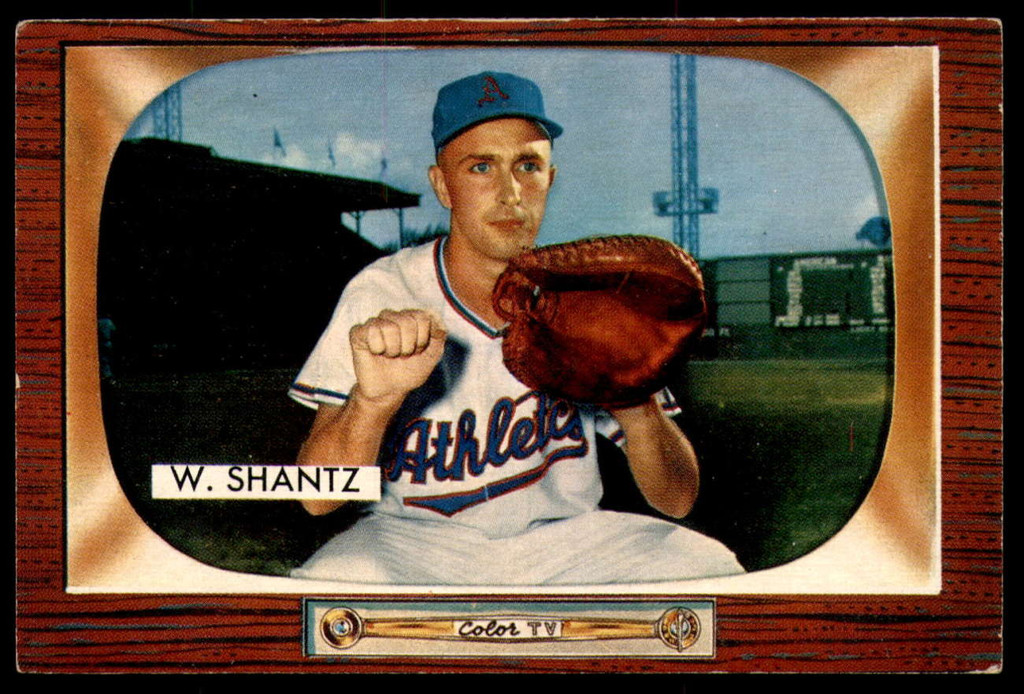1955 Bowman #175 Billy Shantz Excellent+ RC Rookie  ID: 242839