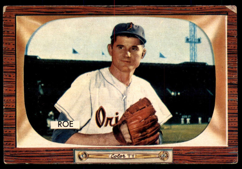 1955 Bowman #216 Preacher Roe G-VG  ID: 228510