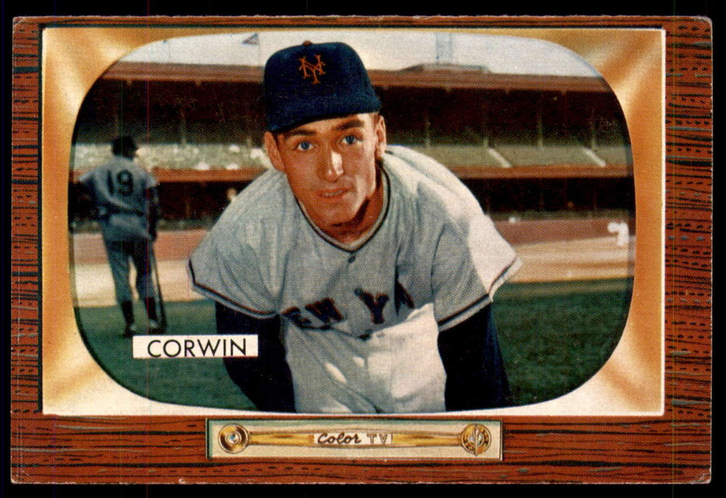 1955 Bowman #122 Al Corwin Excellent+ 