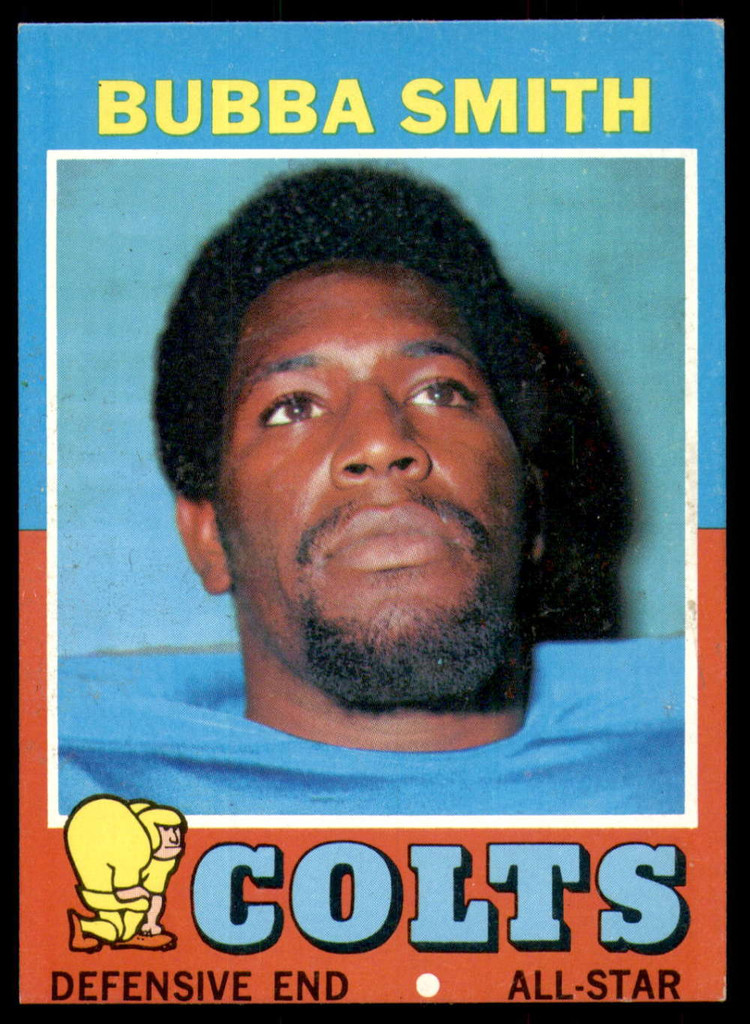 1971 Topps # 53 Bubba Smith Ex-Mint 