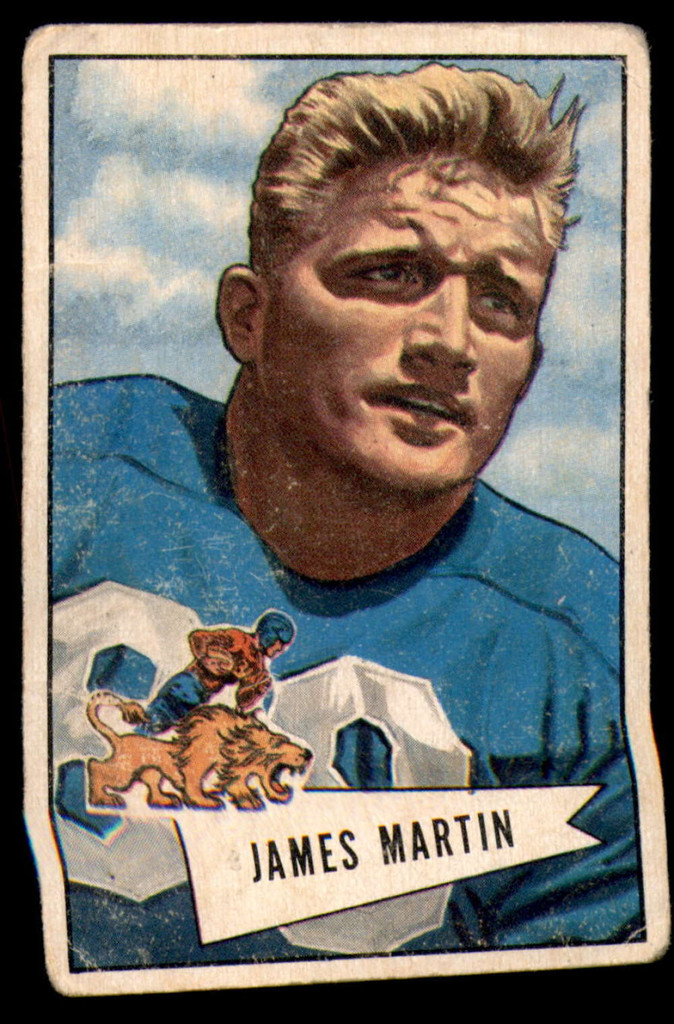 1952 Bowman Small #52 Jim Martin Good 