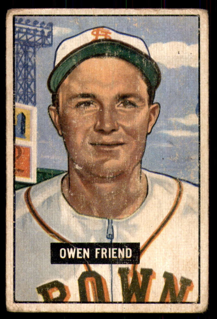 1951 Bowman #101 Owen Friend Good  ID: 226835