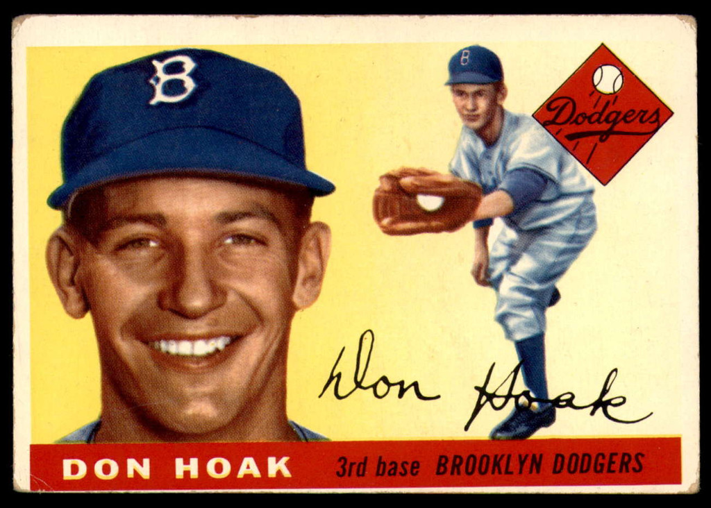 1955 Topps #40 Don Hoak Very Good  ID: 214552