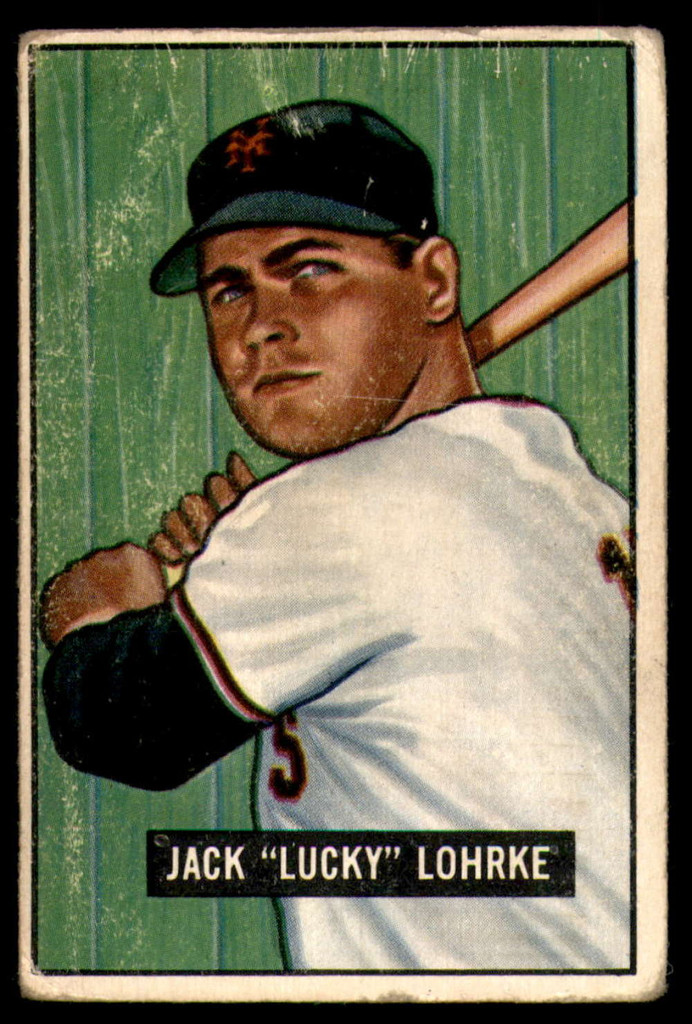 1951 Bowman #235 Jack Lohrke Good  ID: 227102